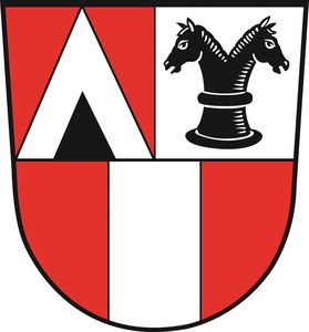 Ein Klick auf das Wappen bringt sie zur externen Homepage der Gemeinde Neufraunhofen.